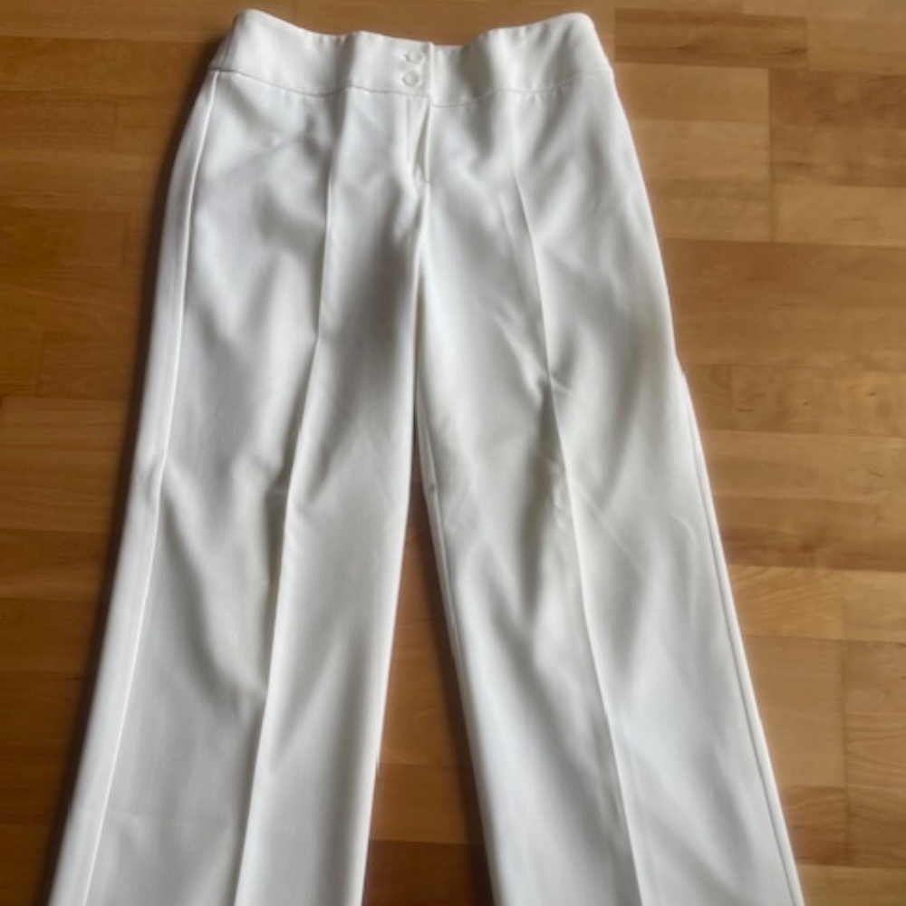 Margaret M cream dress pant size 8